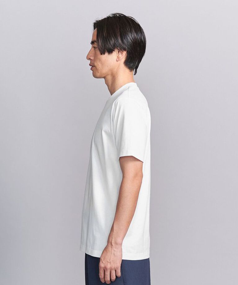 BEAUTY&YOUTH UNITED ARROWS「ハイゲージ ガスコットン クルーネック ショートスリーブ Tシャツ ‐抗菌 防臭機能‐」|Tシャツ・カットソー|