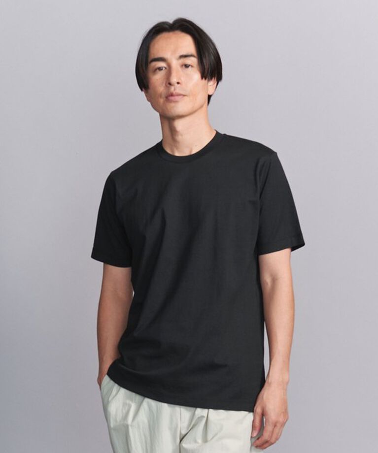 BEAUTY&YOUTH UNITED ARROWS「ハイゲージ ガスコットン クルーネック ショートスリーブ Tシャツ ‐抗菌 防臭機能‐」|Tシャツ・カットソー|