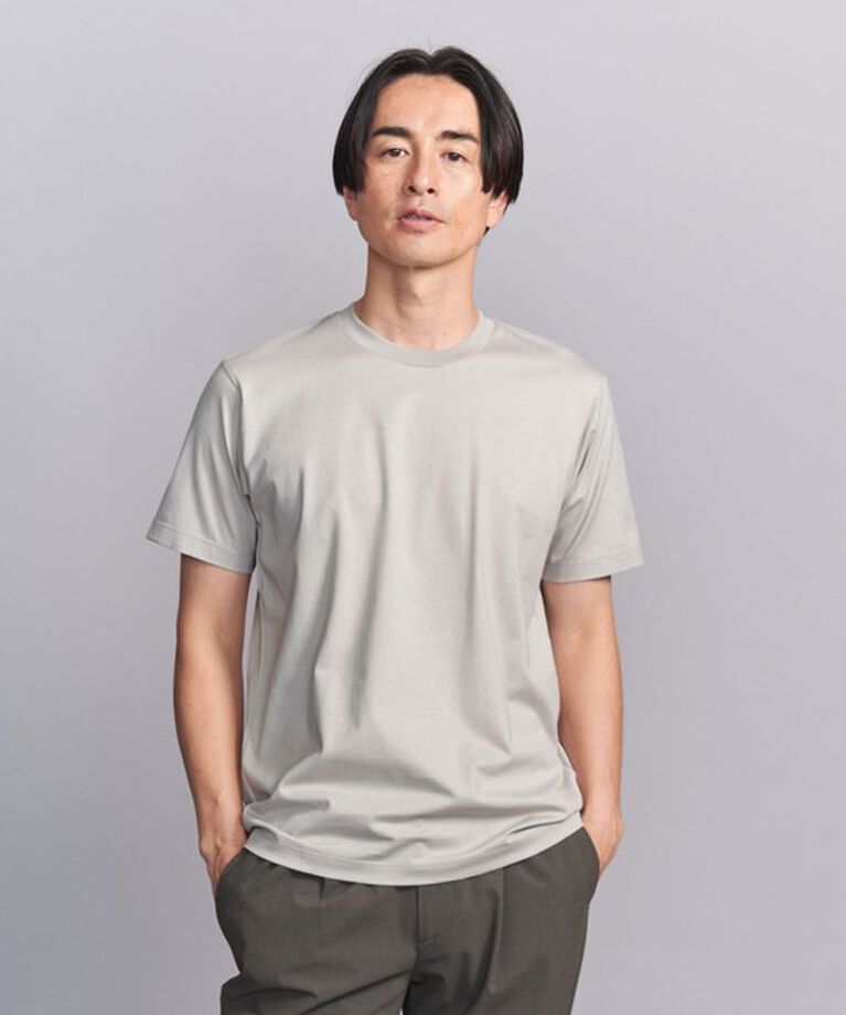 BEAUTY&YOUTH UNITED ARROWS「ハイゲージ ガスコットン クルーネック ショートスリーブ Tシャツ ‐抗菌 防臭機能‐」|Tシャツ・カットソー|