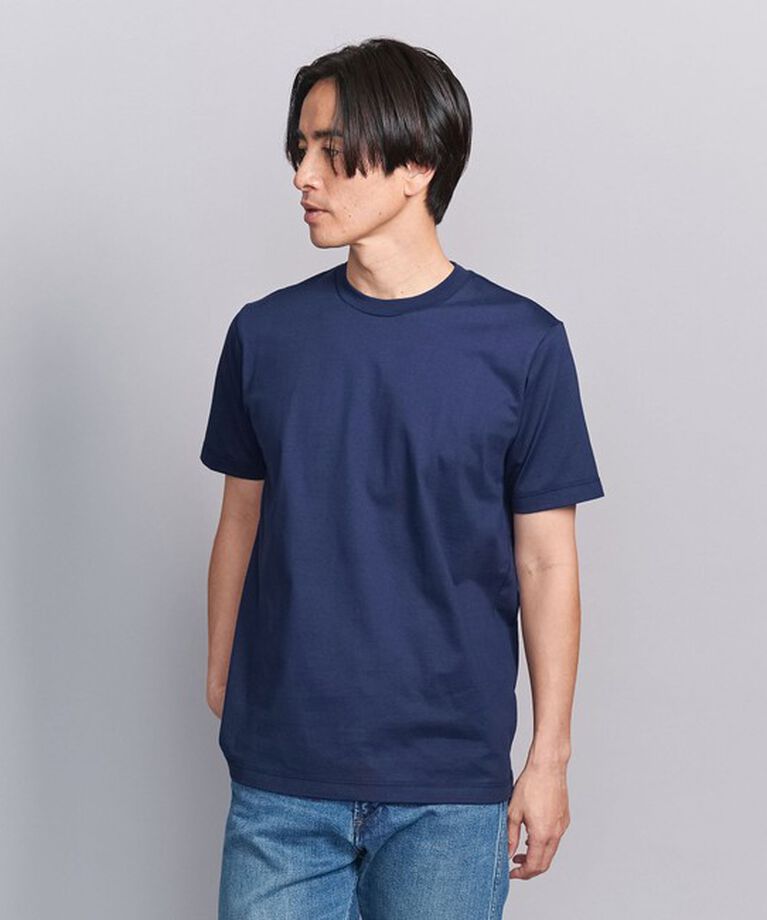 BEAUTY&YOUTH UNITED ARROWS「ハイゲージ ガスコットン クルーネック ショートスリーブ Tシャツ ‐抗菌 防臭機能‐」|Tシャツ・カットソー|