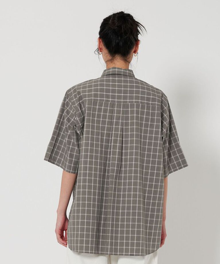 BEAUTY&YOUTH UNITED ARROWS「コットンチェック ショートスリーブ シャツ」|シャツ・ブラウス|