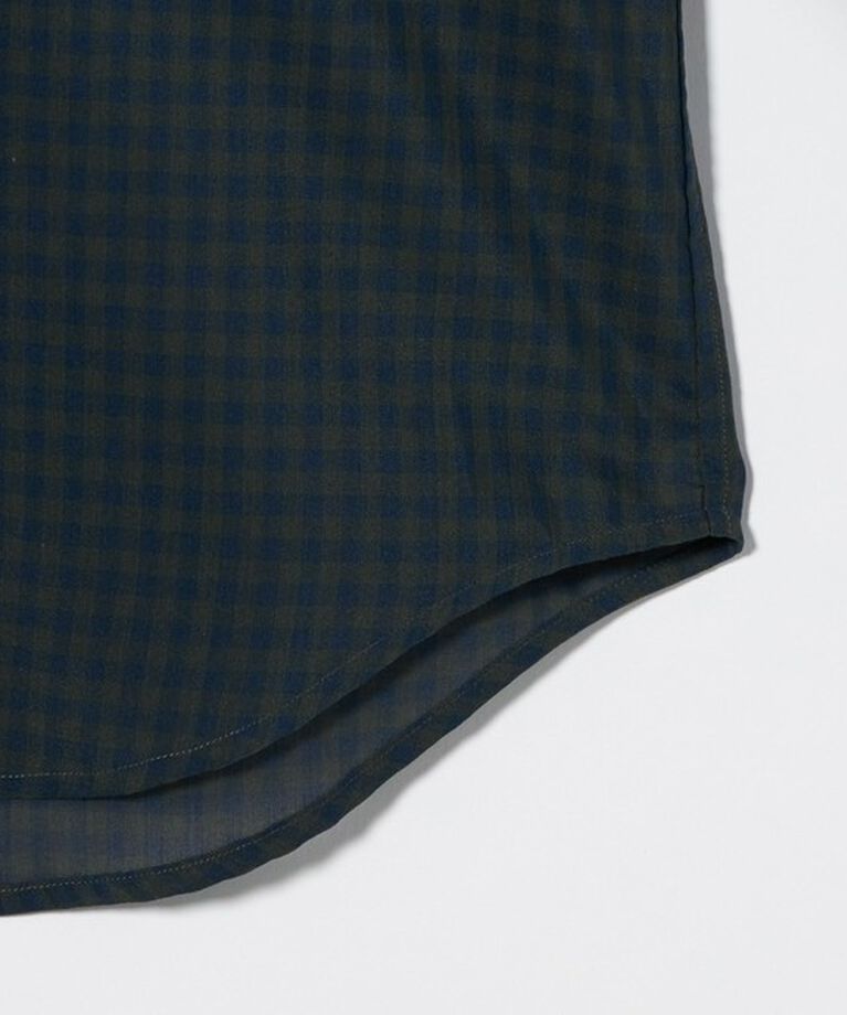 BEAUTY&YOUTH UNITED ARROWS「シアー ギンガムチェック レギュラーシャツ」|シャツ・ブラウス|