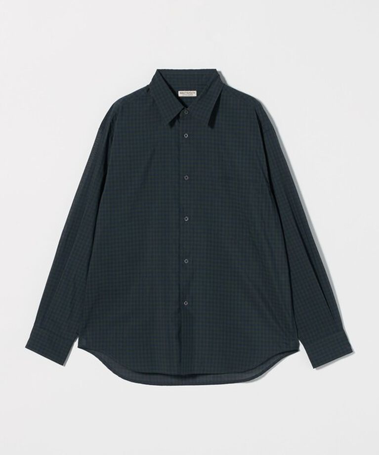BEAUTY&YOUTH UNITED ARROWS「シアー ギンガムチェック レギュラーシャツ」|シャツ・ブラウス|