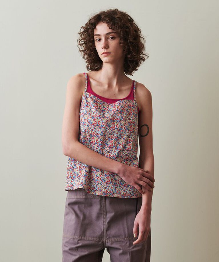 STEVEN ALAN「＜Steven Alan＞リバティプリント キャミソール」|キャミソール|RED