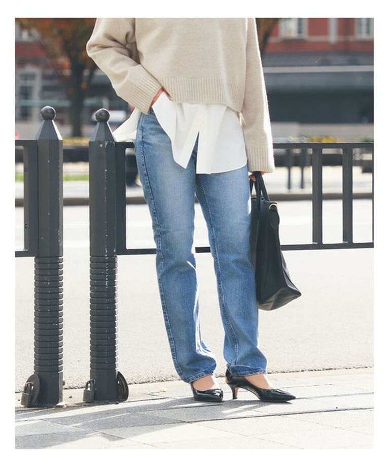 Demi-Luxe BEAMS 「upper hights / 別注 THE KELLY デニムパンツ」|デニム|別TOPAZ