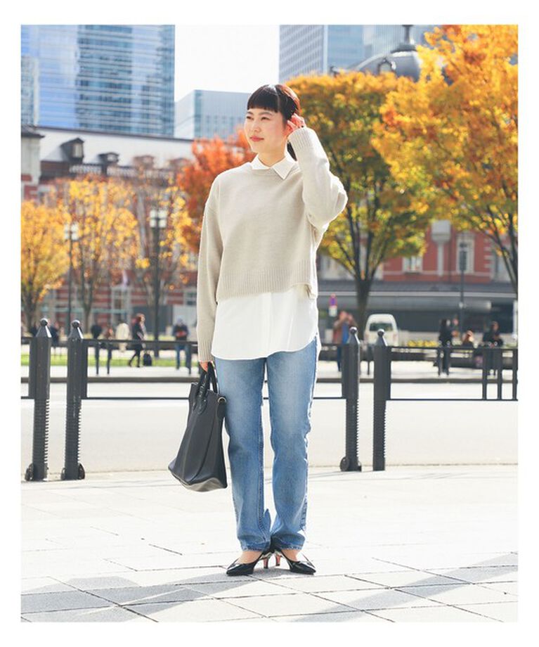 Demi-Luxe BEAMS 「upper hights / 別注 THE KELLY デニムパンツ」|デニム|