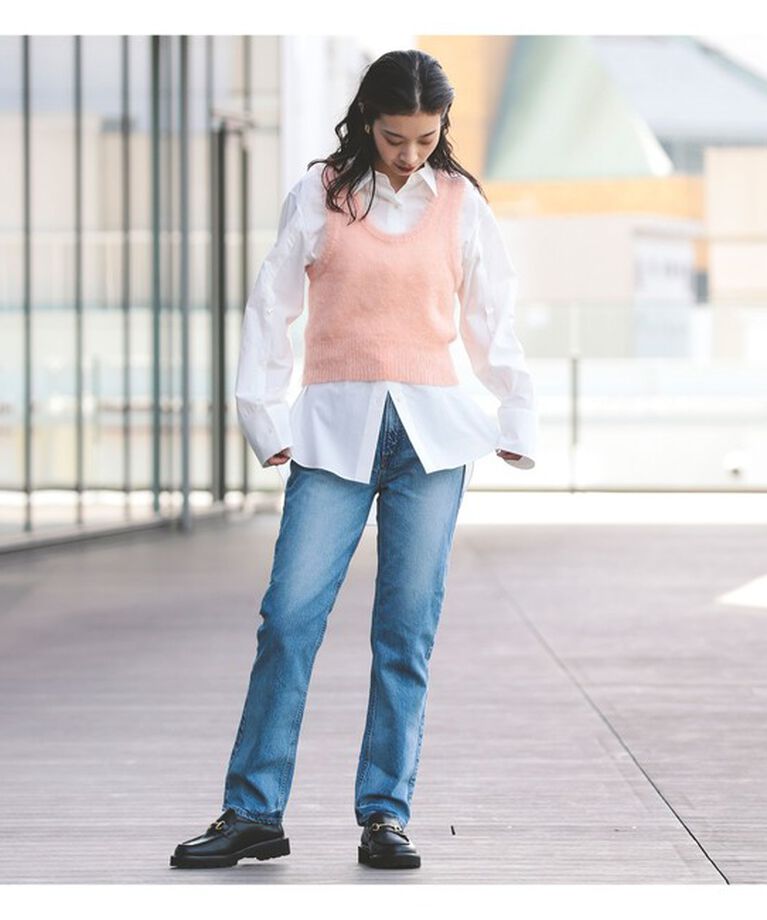 Demi-Luxe BEAMS 「upper hights / 別注 THE KELLY デニムパンツ」|デニム|