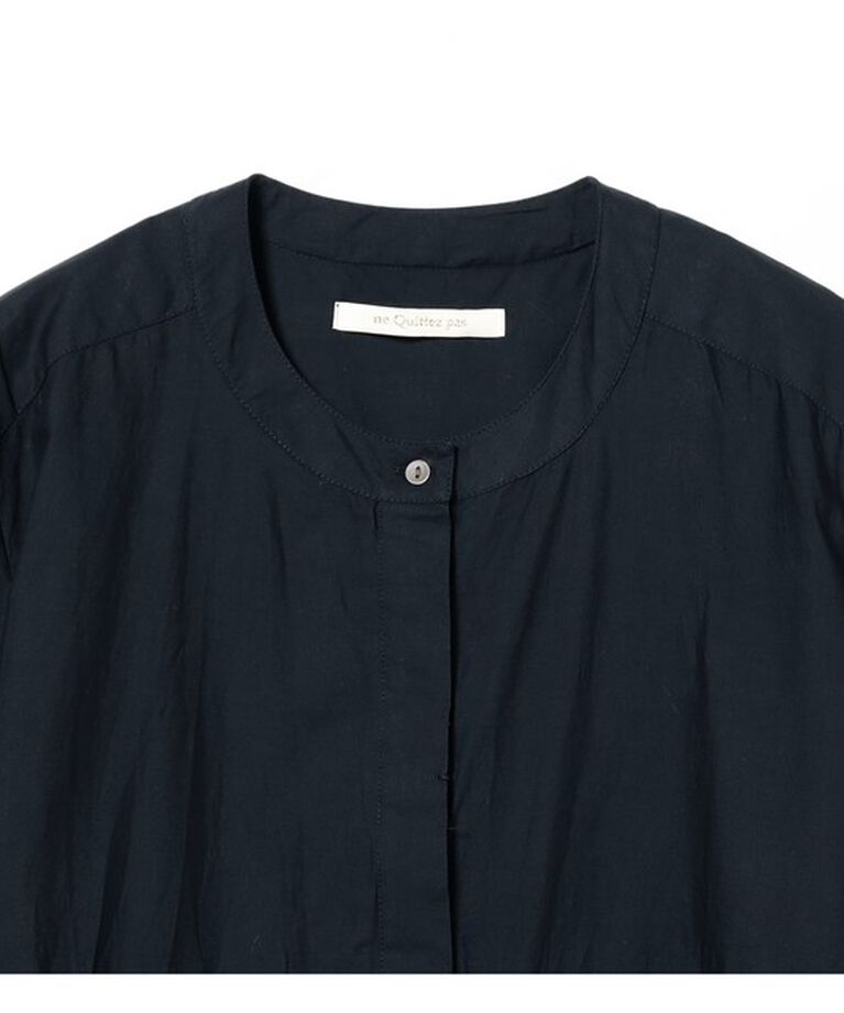 Demi-Luxe BEAMS 「【別注】ne Quittez pas / コットンポプリン ウエーブタック ブラウス」|シャツ・ブラウス|