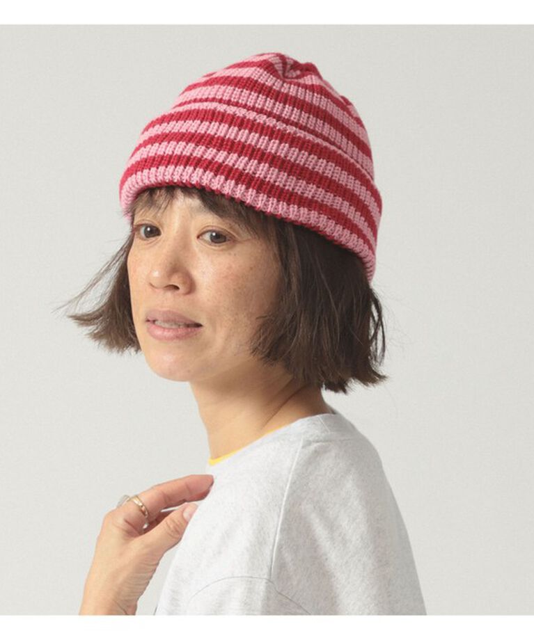 BEAMSBOY「【別注】LEUCHTFEUER / ボーダー ワッチ キャップ」|その他|ROT×ANEMONE