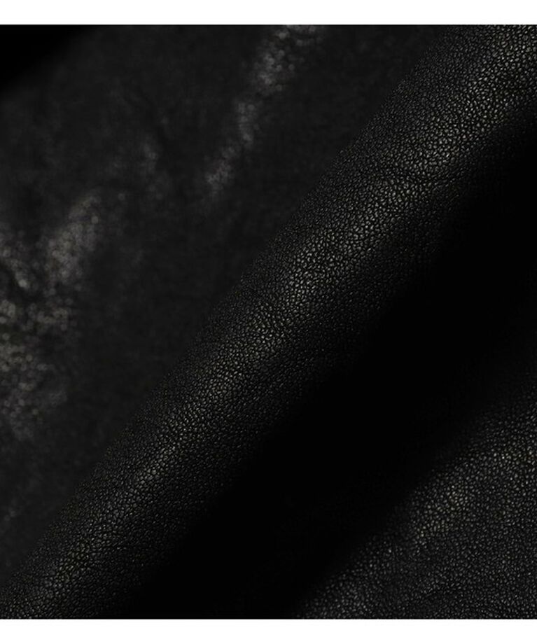 BEAMS「ユーズド加工 レザージップブルゾン」|ブルゾン・スタジャン|