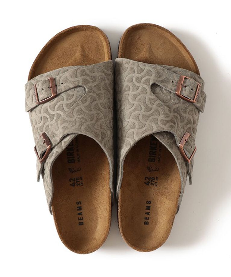 BEAMS「BIRKENSTOCK × BEAMS / 別注 Zurich BONE PATTERN」|サンダル|