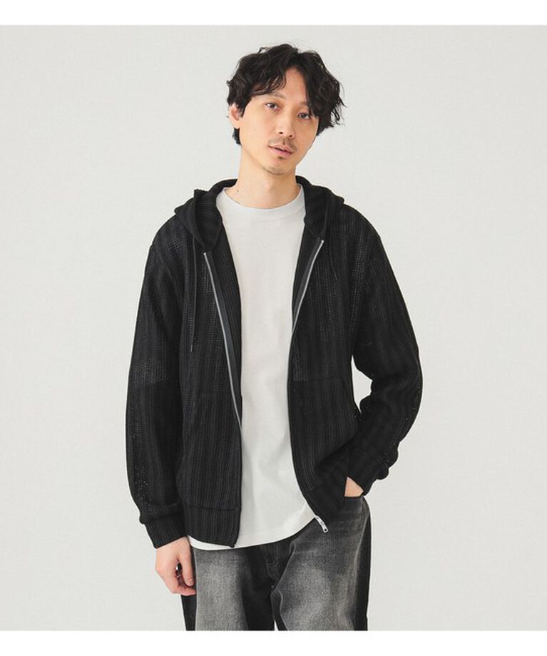 BEAMS「メッシュ フーディー」|スウェット・ジャージ|