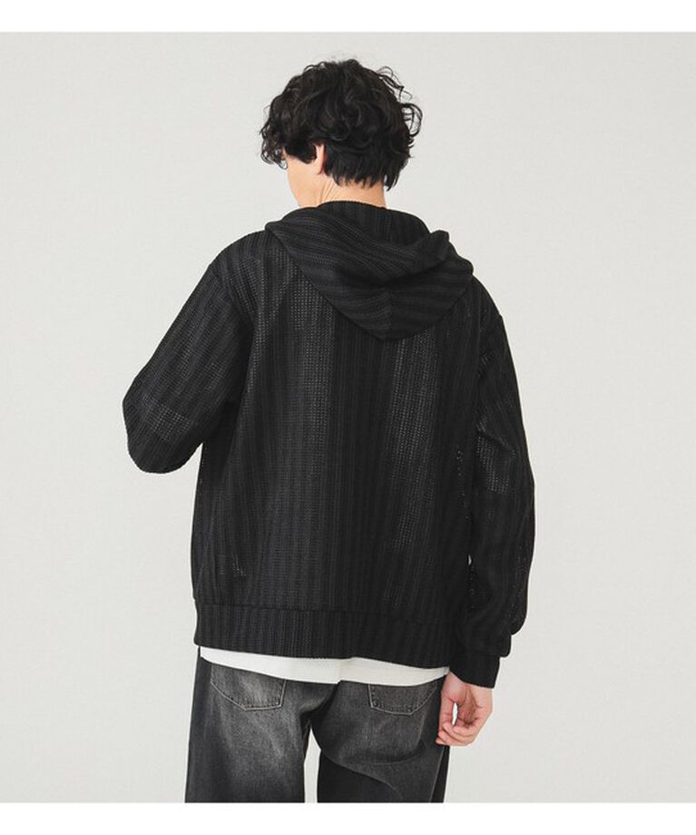 BEAMS「メッシュ フーディー」|スウェット・ジャージ|