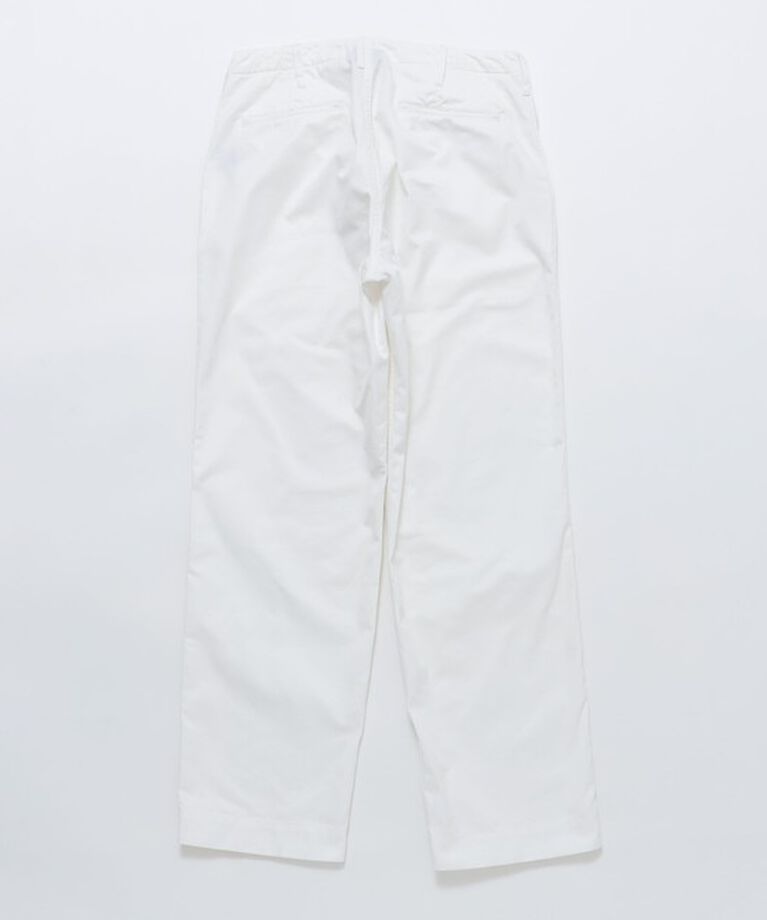 SHIPS「SHIPS STANDARD: GIZAコットン ツイル M-41 チノパンツ」|チノ|