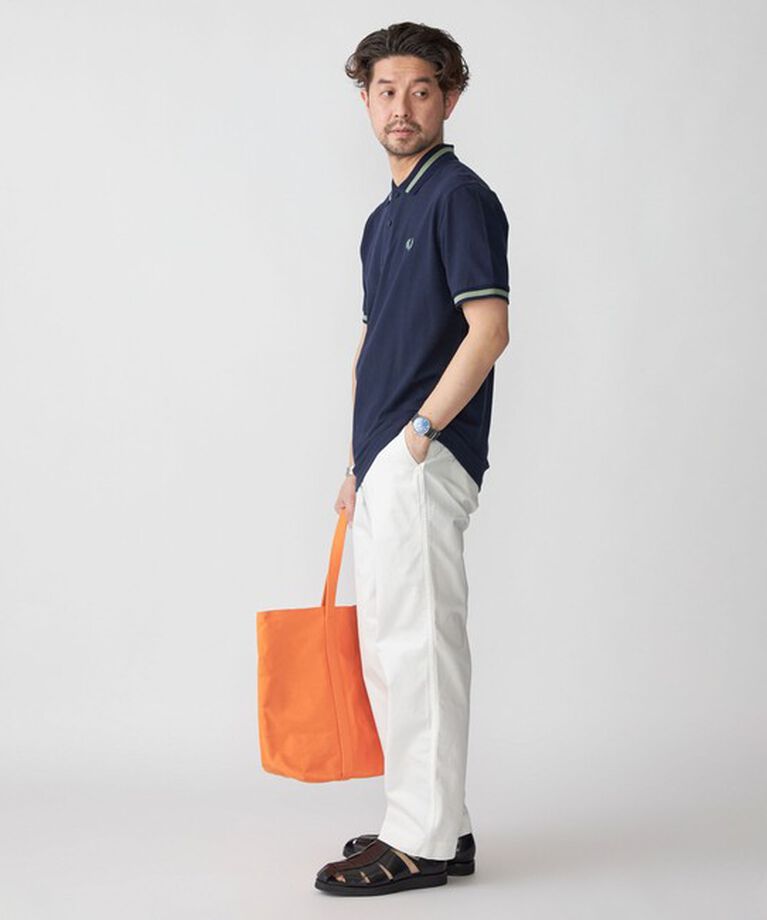 SHIPS「SHIPS STANDARD: GIZAコットン ツイル M-41 チノパンツ」|チノ|