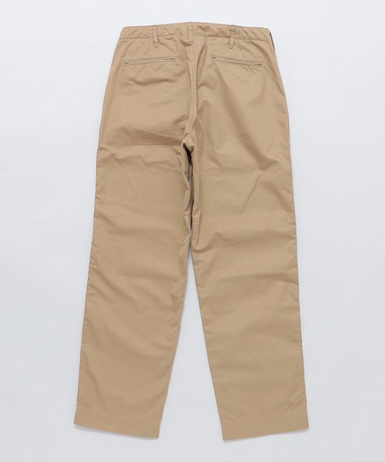 SHIPS「SHIPS STANDARD: GIZAコットン ツイル M-41 チノパンツ」|チノ|