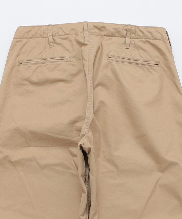 SHIPS「SHIPS STANDARD: GIZAコットン ツイル M-41 チノパンツ」|チノ|
