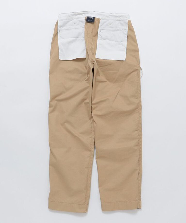 SHIPS「SHIPS STANDARD: GIZAコットン ツイル M-41 チノパンツ」|チノ|