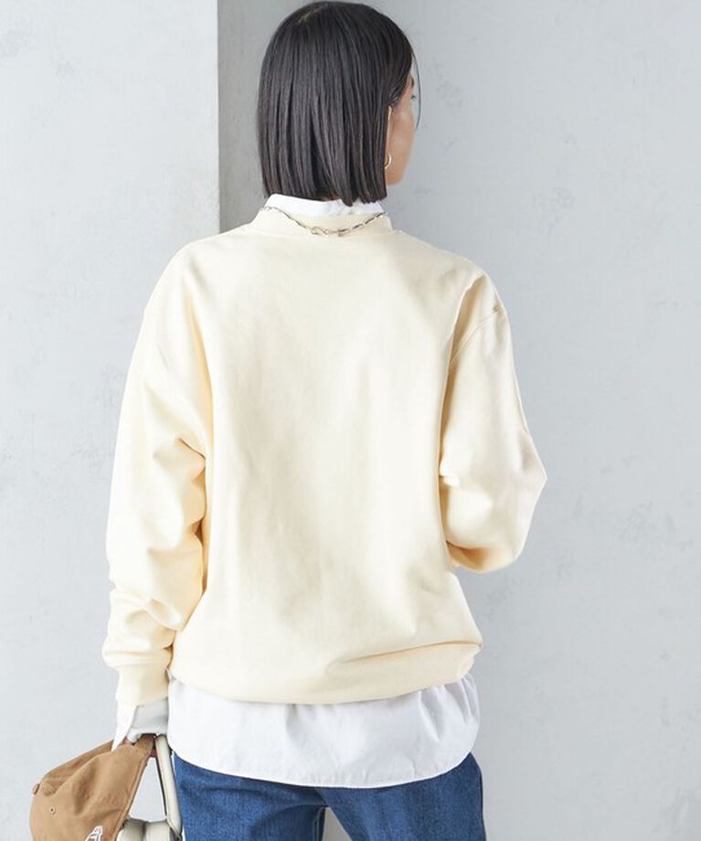 SHIPS for women「【SHIPS別注】Odub:〈手洗い可能〉メタリック ロゴ スウェット 24SS ◇」|スウェット・ジャージ|