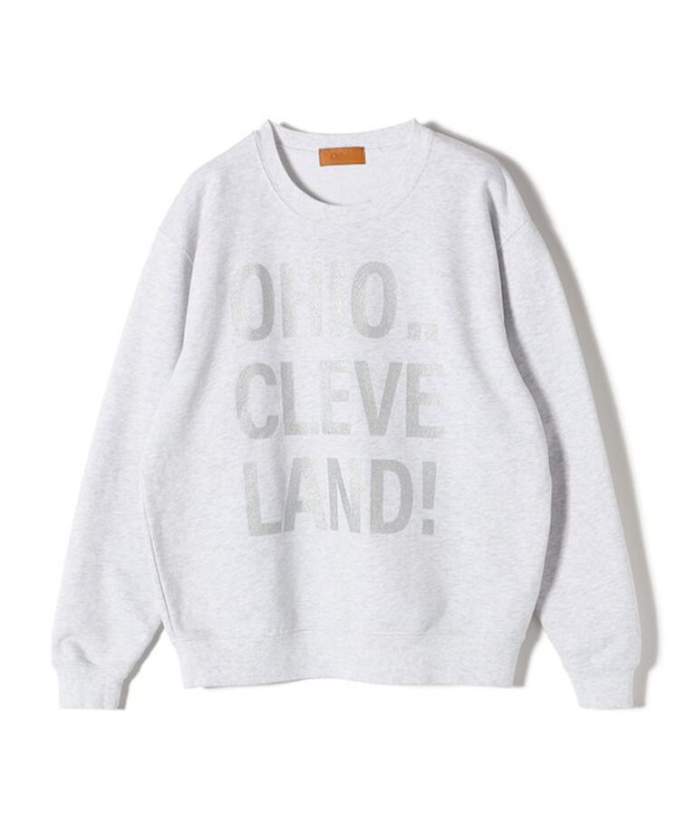 SHIPS for women「【SHIPS別注】Odub:〈手洗い可能〉メタリック ロゴ スウェット 24SS ◇」|スウェット・ジャージ|