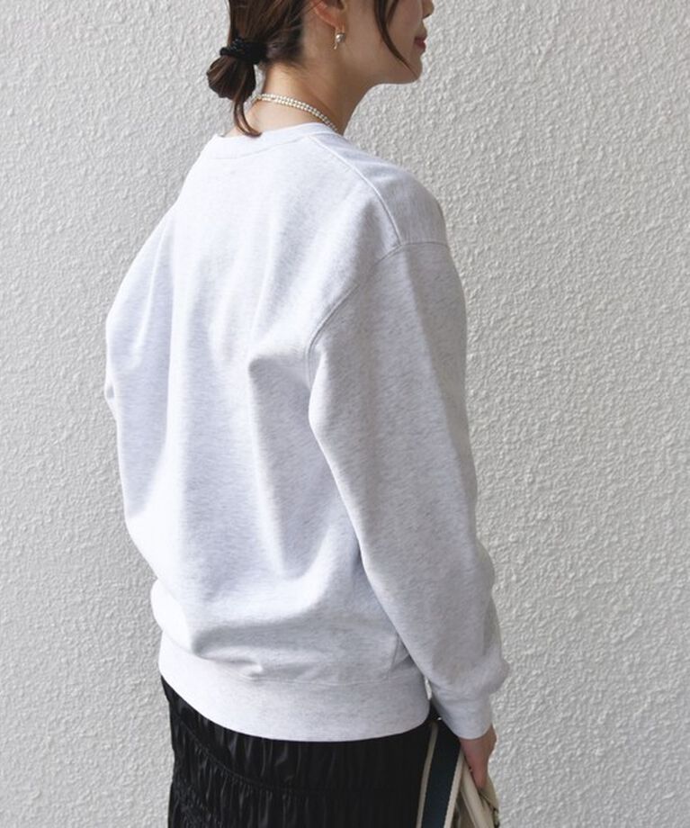 SHIPS for women「【SHIPS別注】Odub:〈手洗い可能〉メタリック ロゴ スウェット 24SS ◇」|スウェット・ジャージ|