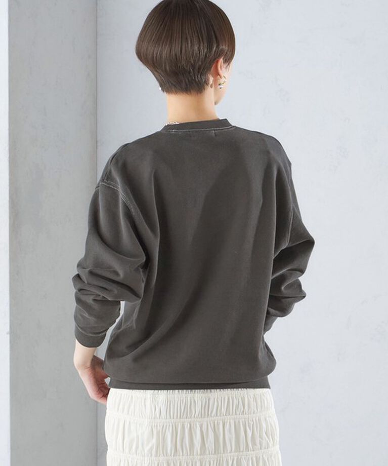 SHIPS for women「【SHIPS別注】Odub:〈手洗い可能〉メタリック ロゴ スウェット 24SS ◇」|スウェット・ジャージ|