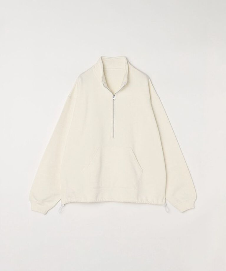SHIPS any「SHIPS any: COTTON USA ハーフジップ ドロスト プルオーバー スウェット◇」|スウェット・ジャージ|