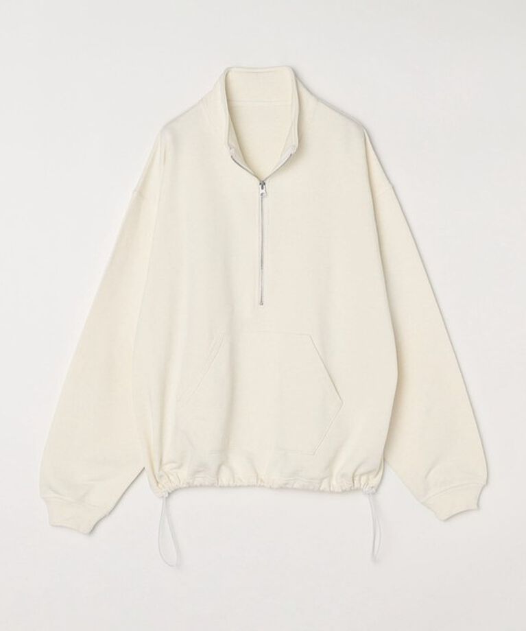 SHIPS any「SHIPS any: COTTON USA ハーフジップ ドロスト プルオーバー スウェット◇」|スウェット・ジャージ|