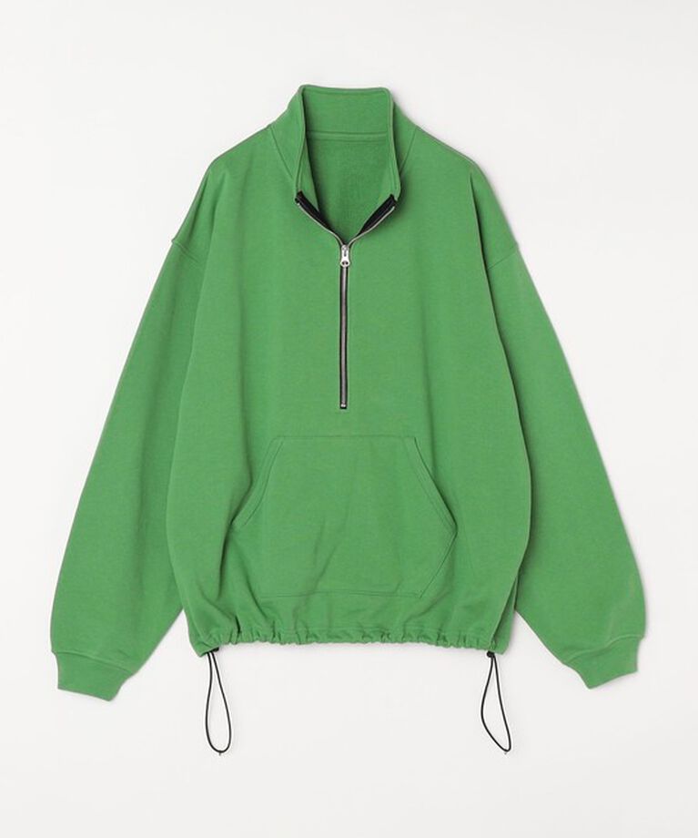 SHIPS any「SHIPS any: COTTON USA ハーフジップ ドロスト プルオーバー スウェット◇」|スウェット・ジャージ|