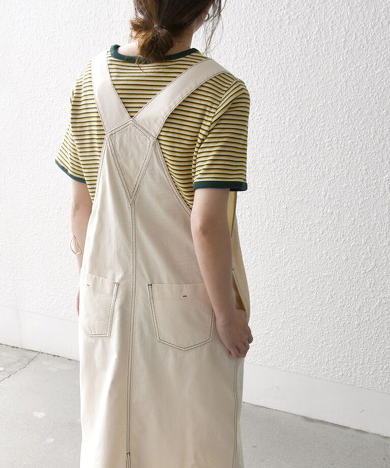 SHIPS any「SHIPS any:〈洗濯機可能〉フロントジップ ジャンパー スカート［SHIPS any DENIM］」|ジャンパースカート|