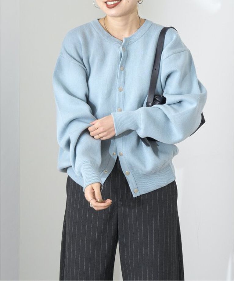 OUTDOOR PRODUCTS Usual Things「スウェットライクニットカーディガン」|カーディガン|