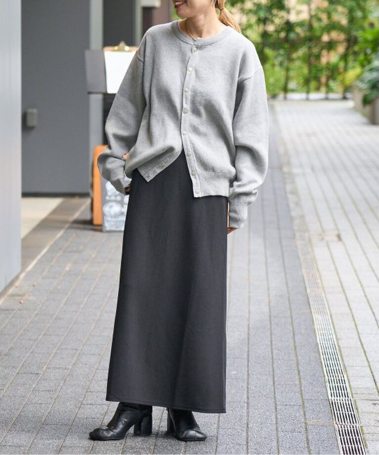 OUTDOOR PRODUCTS Usual Things「スウェットライクニットカーディガン」|カーディガン|