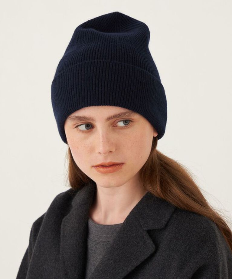 GALERIE VIE「GALERIE VIE スコットランドカシミヤニットキャップ」|ニット帽|