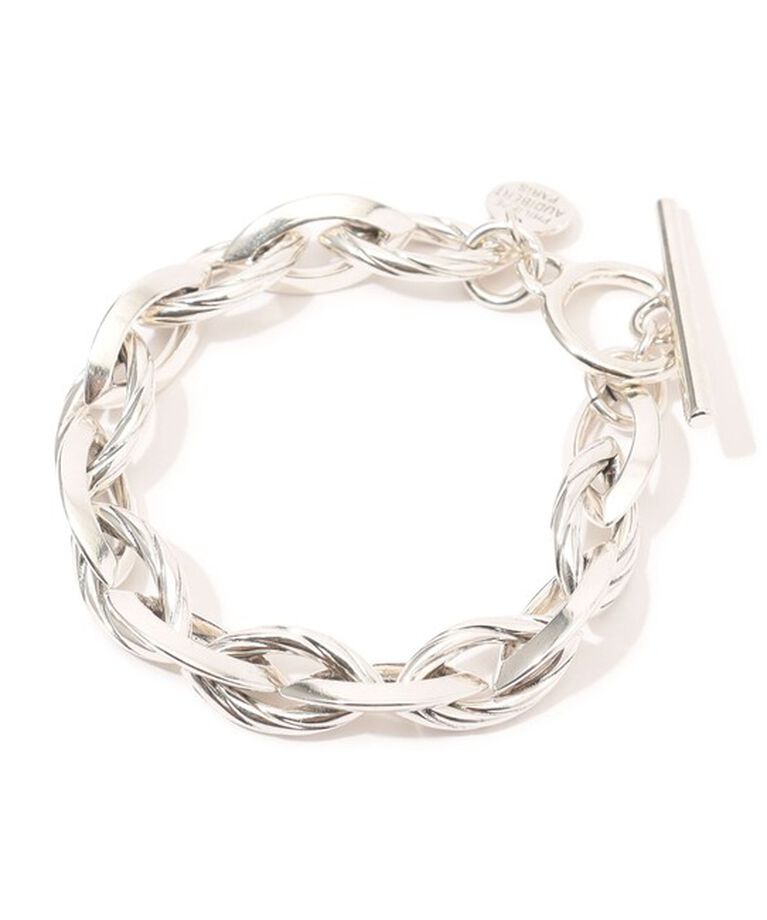 TOMORROWLAND GOODS「PHILIPPE AUDIBERT Elton twisted ブレスレット」|ブレスレット・バングル|81 シルバー
