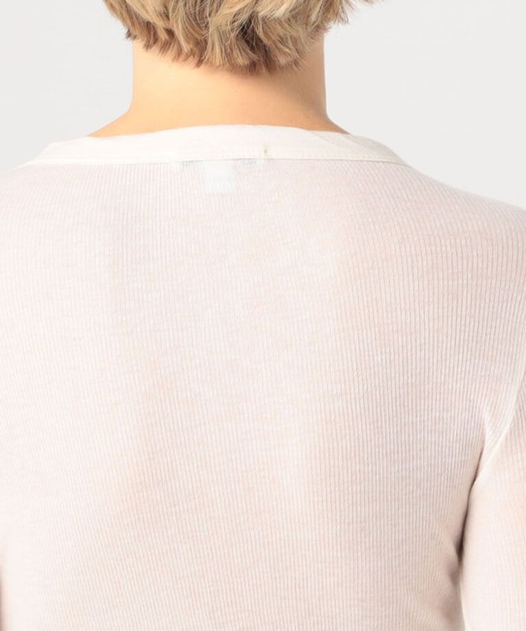 JAMES PERSE「コットンカシミヤブレンドリブ ロングスリーブプルオーバー WVA3939」|Tシャツ・カットソー|