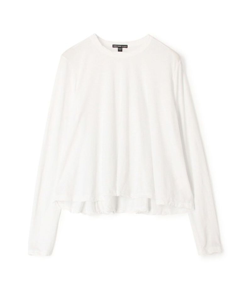 JAMES PERSE「コットンジャージー AラインTシャツ WHGF3943」|Tシャツ・カットソー|11 ホワイト
