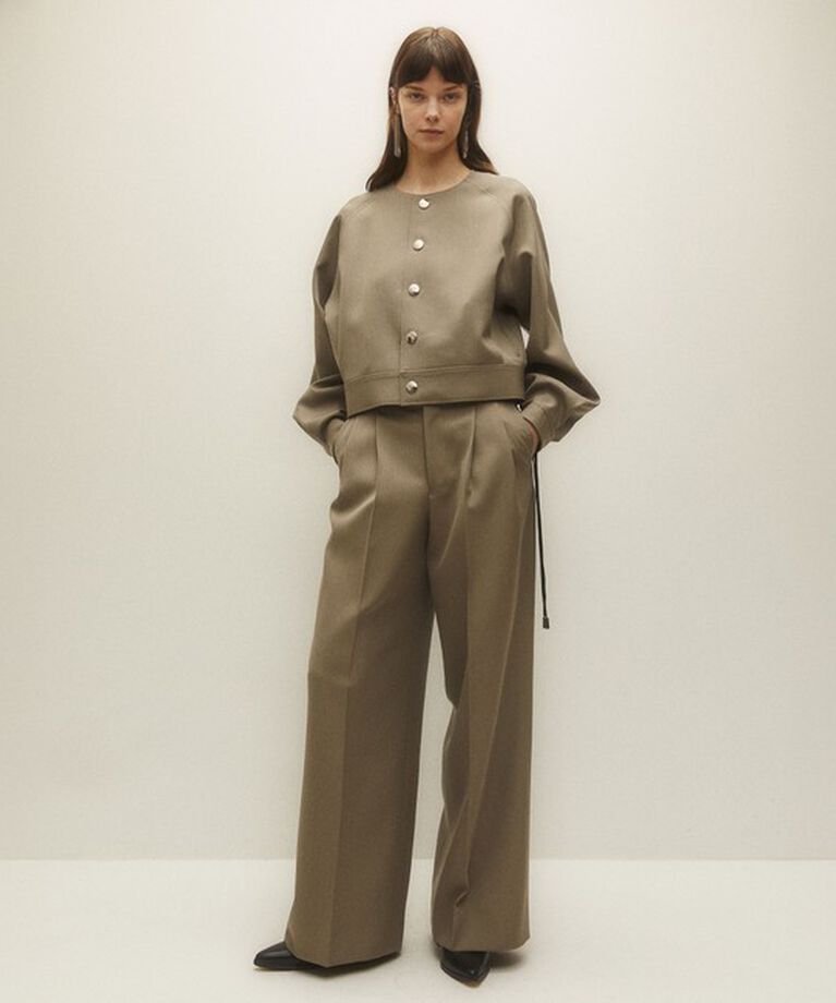 TOMORROWLAND BUYING WEAR「【別注】THE RERACS TWO TUCK WIDE GURKHA PANTS」|スラックス|