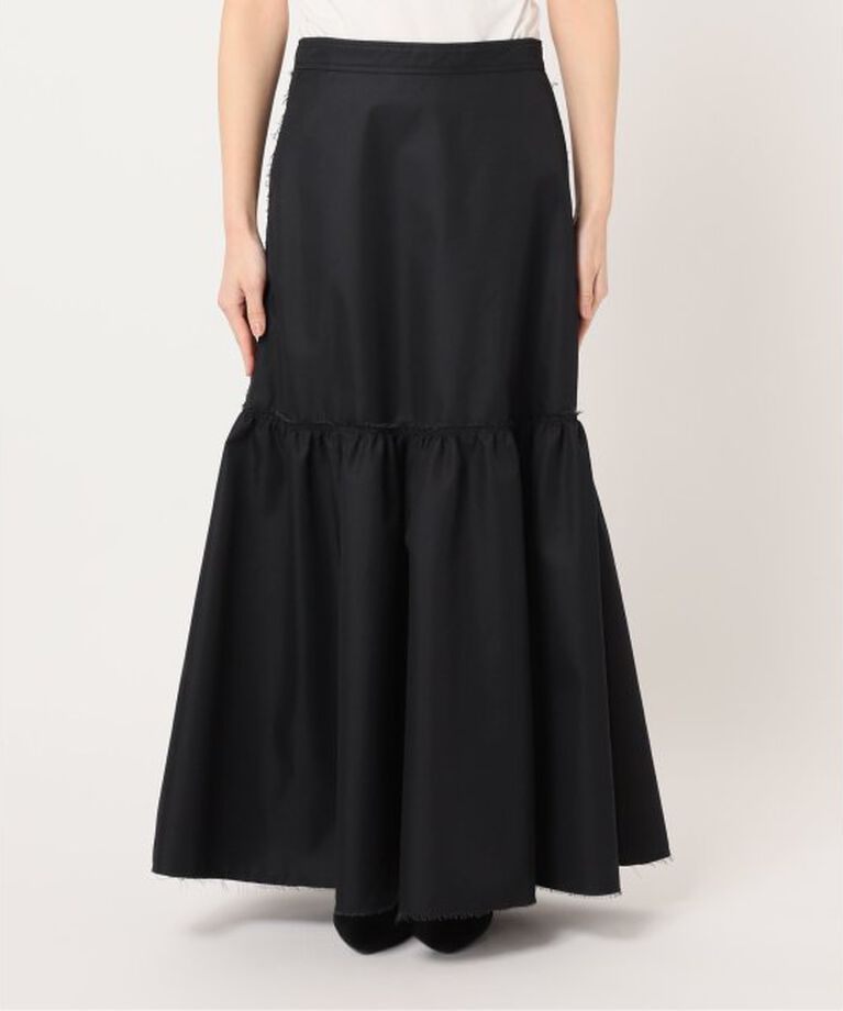  「HEM FLARE GABA スカート」|スカート|