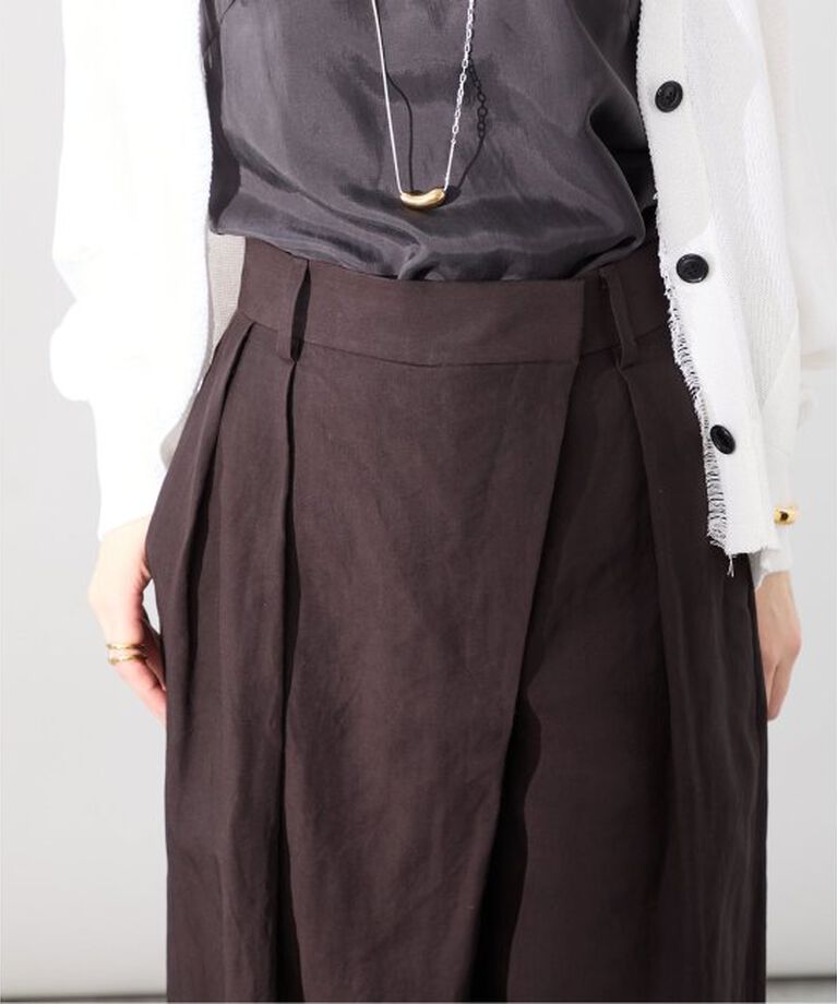 VERMEIL par iena「オーバークロスタックパンツ」|その他|