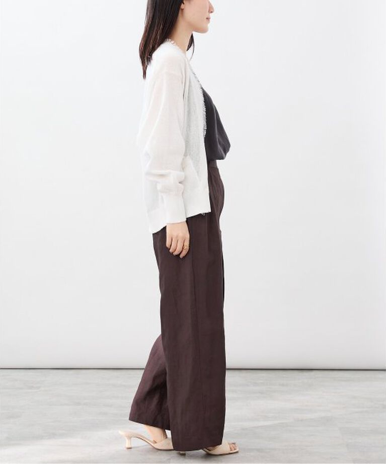 VERMEIL par iena「オーバークロスタックパンツ」|その他|