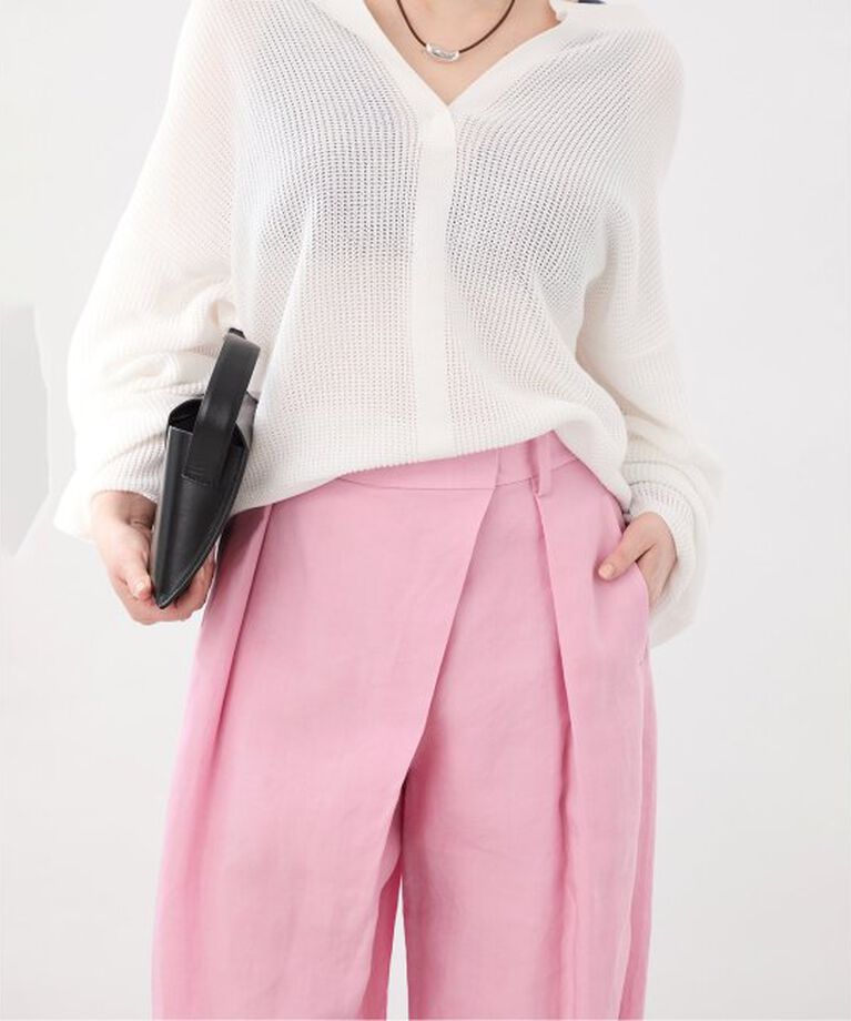 VERMEIL par iena「オーバークロスタックパンツ」|その他|