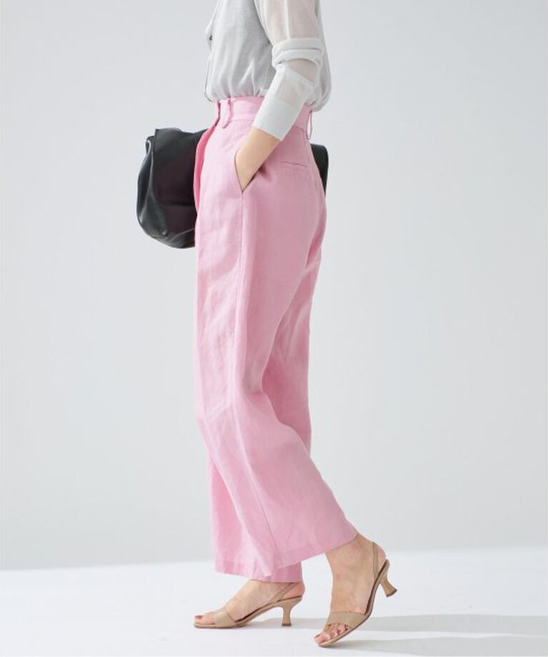 VERMEIL par iena「オーバークロスタックパンツ」|その他|