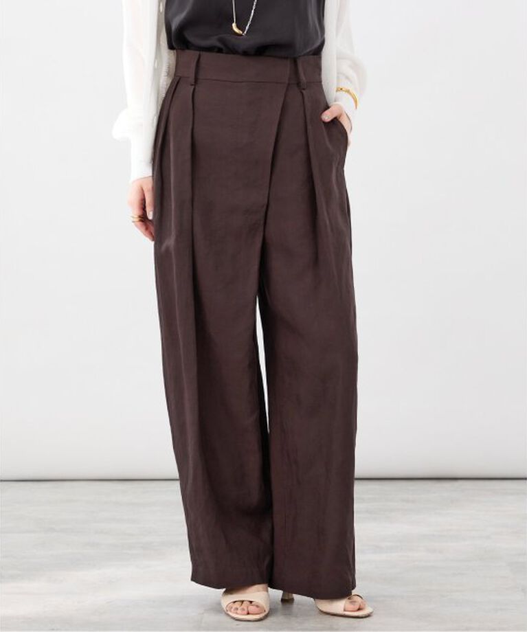 VERMEIL par iena「オーバークロスタックパンツ」|その他|