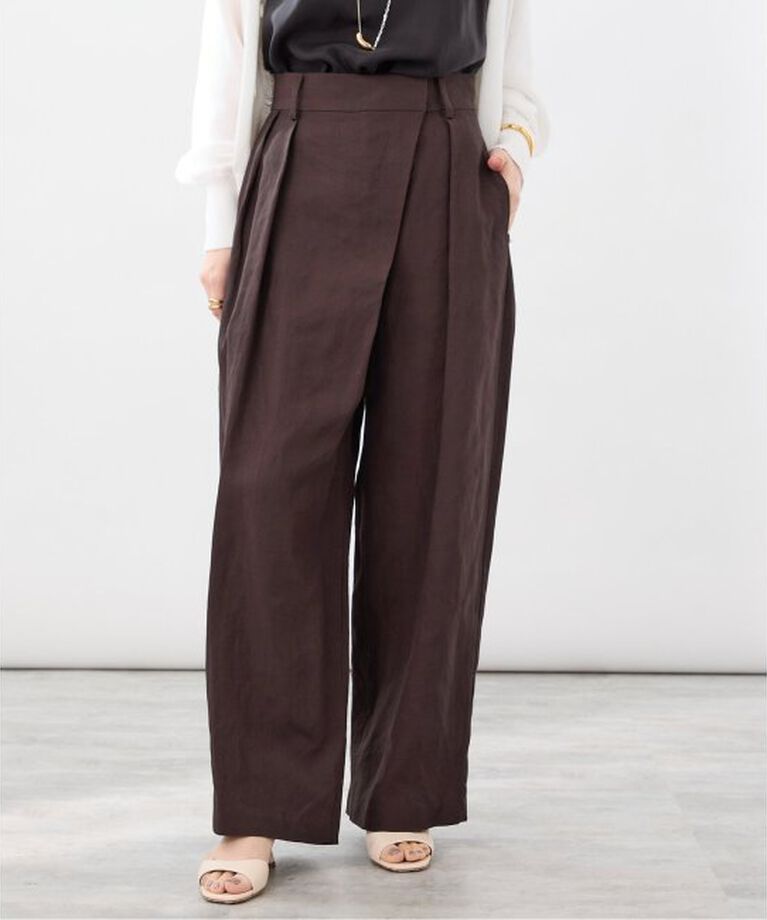VERMEIL par iena「オーバークロスタックパンツ」|その他|