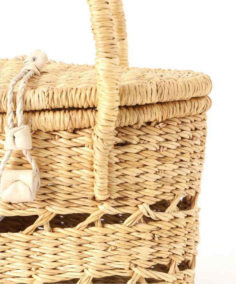 IENA LA BOUCLE「《追加予約》LA BOUCLE lunch かごバッグ2」|かごバッグ|