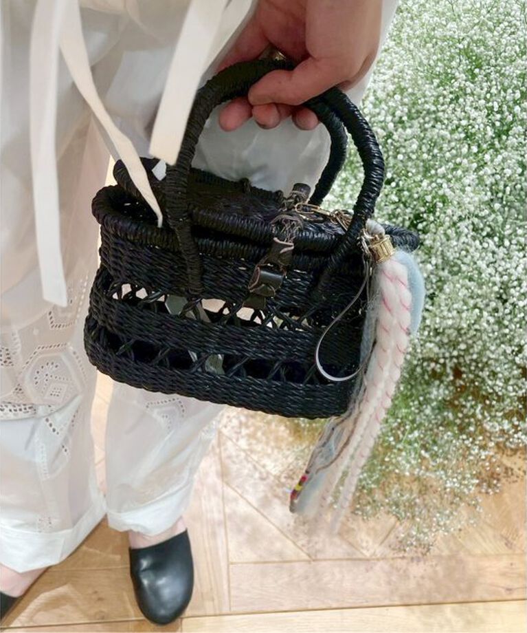 IENA LA BOUCLE「《追加予約》LA BOUCLE lunch かごバッグ2」|かごバッグ|