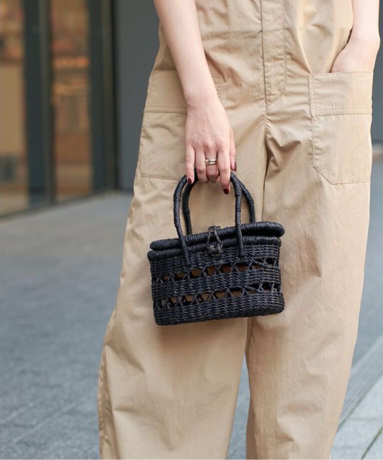 IENA LA BOUCLE「《追加予約》LA BOUCLE lunch かごバッグ2」|かごバッグ|