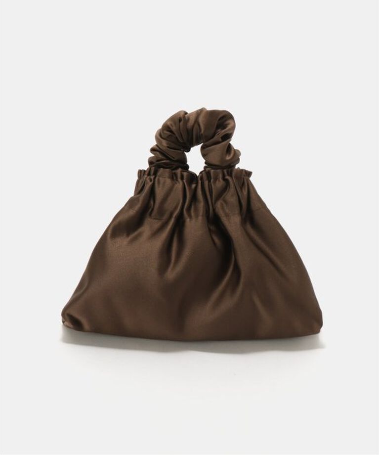 SLOBE IENA「A Bronze Age/ブロンズエイジ サテンバッグ HALOBAG」|ハンドバッグ|