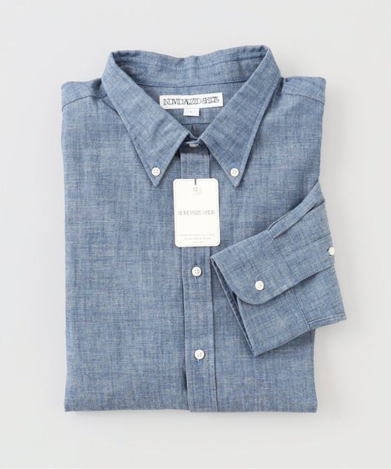 JOURNAL STANDARD「INDIVIDUALIZED SHIRTS / Rigid Chambrays」|シャツ・ブラウス|ネイビー C