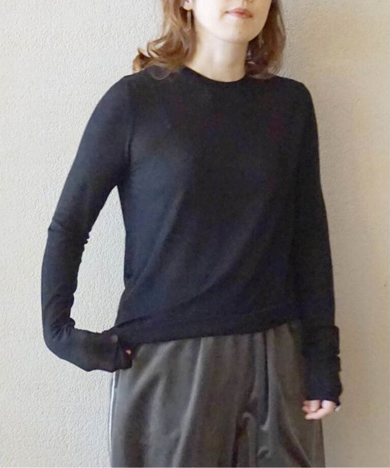journal standard luxe「シアージャージ クルーネックプルオーバー」|Tシャツ・カットソー|
